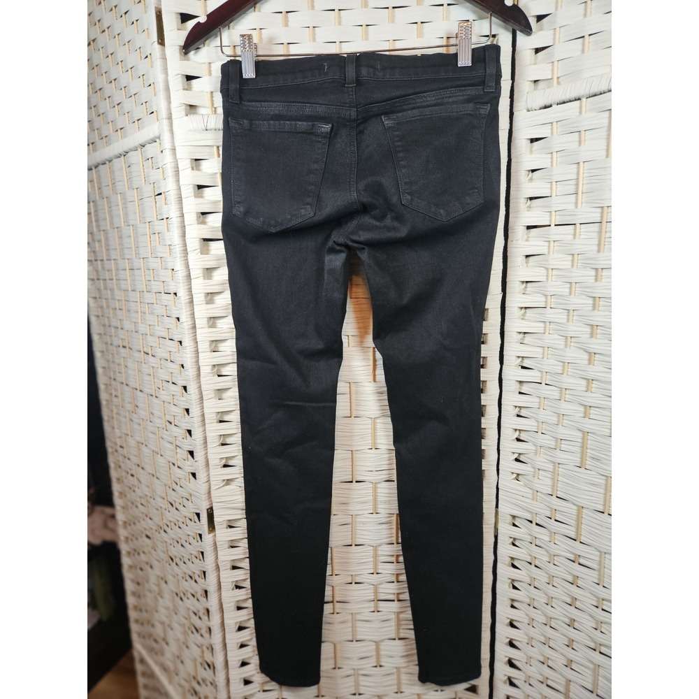 J Brand Super Skinny Womens Jeans Black Size 27 Goth Boho - Picture 4 of 10